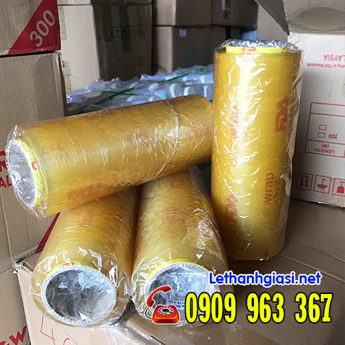 MUA SỈ MÀNG BỌC THỰC PHẨM LOẠI TO, LOẠI NHỎ TẠI LÊ THANH màng bọc thực phẩm phôi lõi 500 mét