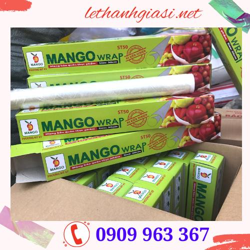 BỎ SỈ MÀNG BỌC THỰC PHẨM LOẠI NHỎ GIÁ TỐT màng bọc thực phẩm mango