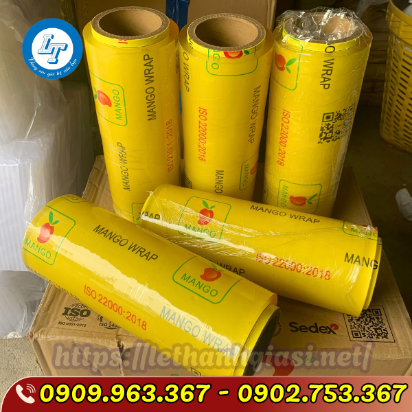 BÁN BUÔN SỈ RẺ MÀNG BỌC THỰC PHẨM MANGO CUỘN 500 MÉT BÁN BUÔN SỈ RẺ MÀNG BỌC THỰC PHẨM MANGO CUỘN 500 MÉT