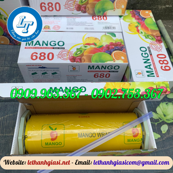 ĐẶT MUA MÀNG BỌC THỰC PHẨM 680 GIÁ RẺ CHO ĐẠI LÝ màng bọc thực phẩm mango