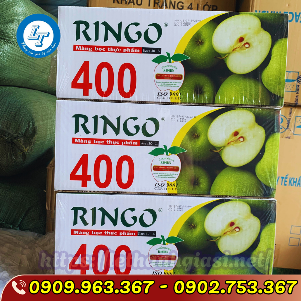 MÀNG BỌC THỰC PHẨM 400 MÀNG BỌC THỰC PHẨM RINGO 400