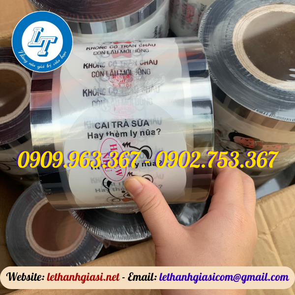 MUA MÀNG ÉP LY GIẤY Ở ĐÂU BÁN GIÁ RẺ? màng ép ly in sẵn