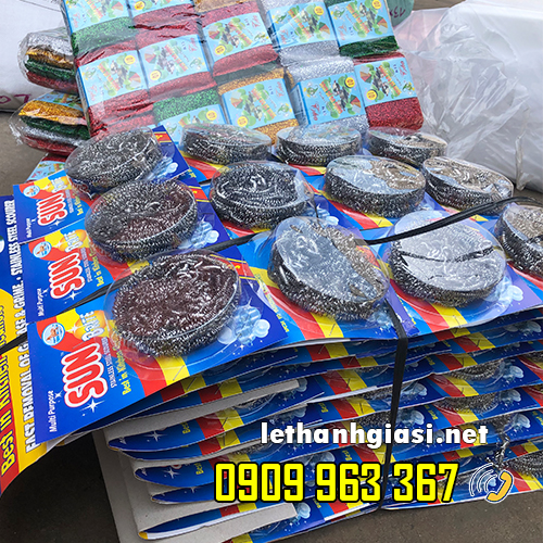 BỎ SỈ CƯỚC CHÙI XOONG NỒI GIÁ RẺ TẬN XƯỞNG cước chà nồi inox