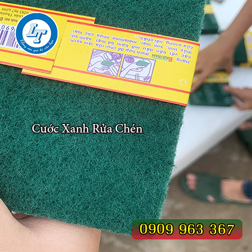 MIẾNG RỬA CHÉN MÀU XANH GIÁ SỈ RẺ TPHCM miếng rửa chén màu xanh