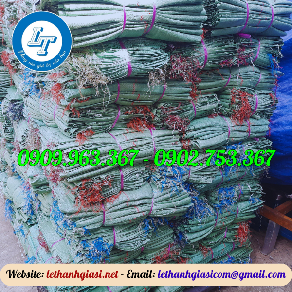 Bao tải giá rẻ đựng nước đá tinh khiết bao tải dứa