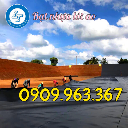 Cung cấp bạt lót ao tôm, hồ cá, bể bơi giá rẻ bạt nhựa lót ao