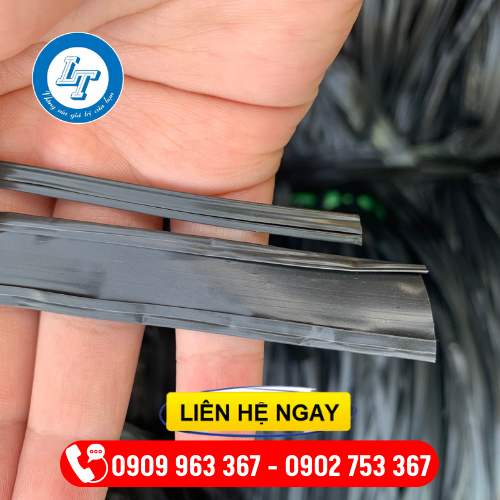 Sỉ rẻ dây nilon đen bán theo kiện 10 kg giao hàng ngay dây nilon bản to bản nhỏ