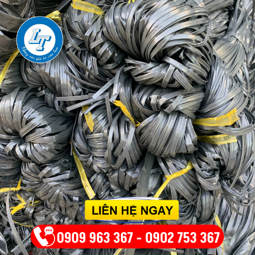 Sỉ rẻ dây nilon đen bán theo kiện 10 kg giao hàng ngay dây nilon bản nhỏ màu đen