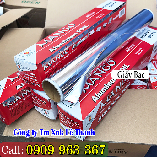 MUA GIẤY BẠC NƯỚNG Ở ĐÂU GIÁ RẺ TẠI TPHCM giấy bạc nướng mango