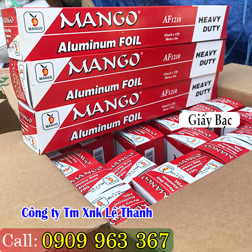 MUA GIẤY BẠC NƯỚNG Ở ĐÂU GIÁ RẺ TẠI TPHCM giấy bạc mango