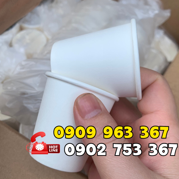 LY GIẤY NHỎ UỐNG NƯỚC DÙNG 1 LẦN GIÁ SỈ ly giấy trắng nhỏ