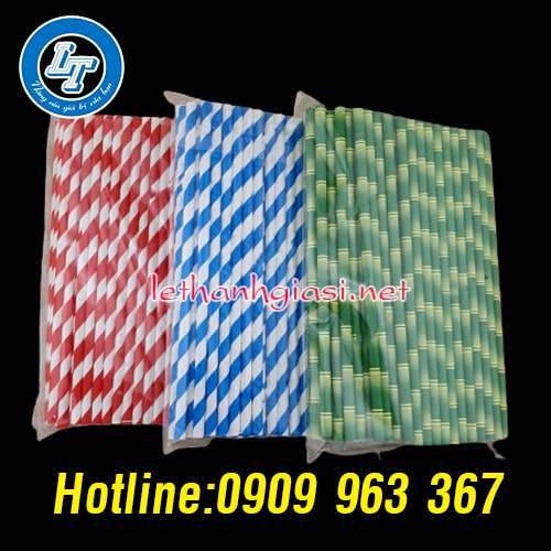 MUA ỐNG HÚT GIẤY BỌC MÀNG GIẤY Ở ĐÂU GIÁ RẺ ống hút giấy sọc phi 6