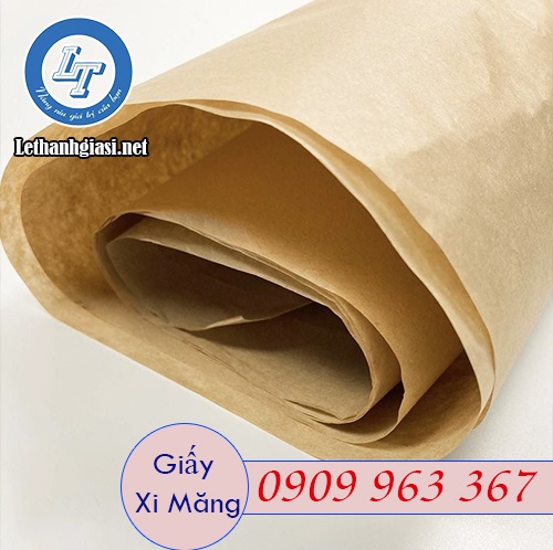 ĐỊA CHỈ BÁN GIẤY XI MĂNG GIÁ RẺ TPHCM giấy xi măng gói quà