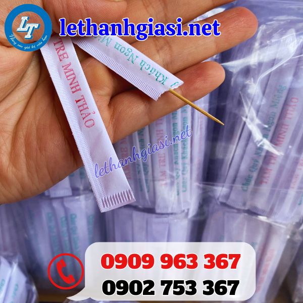 mua số lượng lớn tăm tre bọc giấy giá sỉ tại xưởng hcm