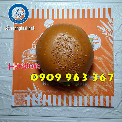 TÚI GIẤY BÁNH MÌ GIÁ RẺ HCM TÚI GIẤY BÁNH MÌ HAMBUGER