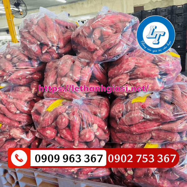 Túi xốp hai quai đục lỗ giá sỉ túi xốp 2 quai đựng nông sản