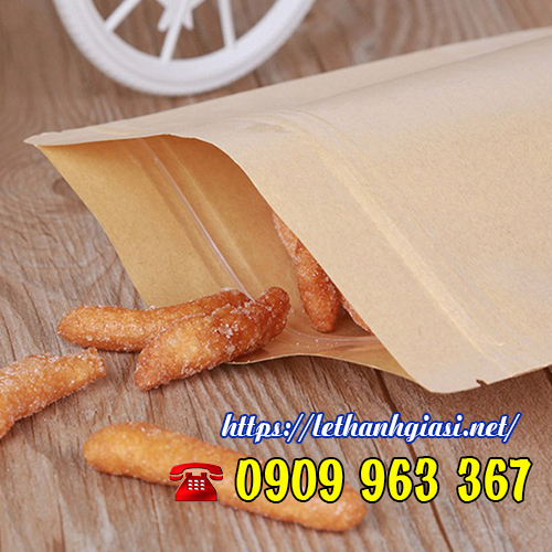 NƠI BÁN TÚI ZIP GIẤY GIÁ SỈ RẺ TẠI TPHCM túi zip giấy