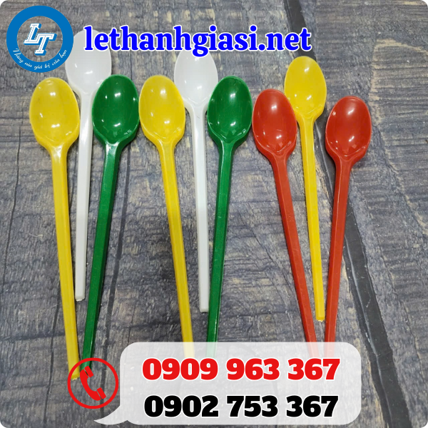 muống nhựa 20cm dùng 1 lần giá sỉ trực tiếp tại xưởng