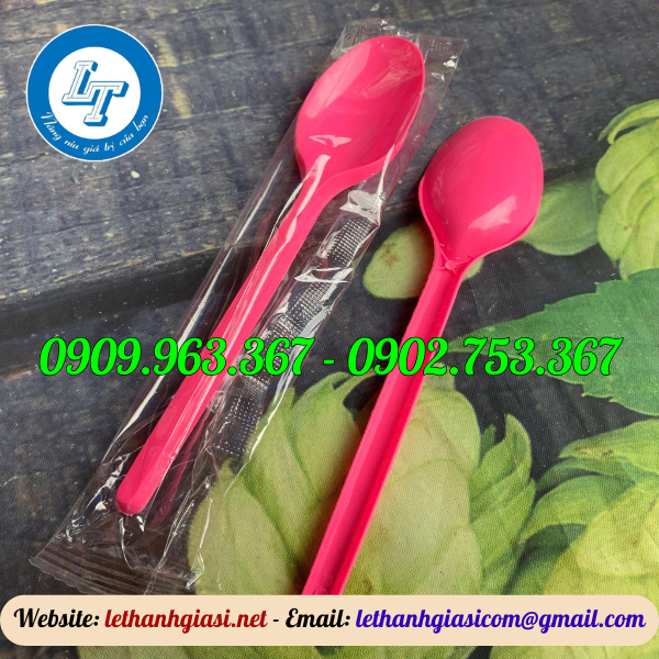 MUỖNG NHỰA BỌC MÀNG DÙNG 1 LẦN GIÁ SỈ TPHCM MUỖNG NHỰA BỌC MÀNG DÙNG 1 LẦN GIÁ SỈ TPHCM