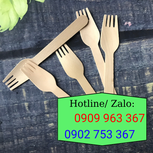 Muỗng dao nĩa gỗ dùng 1 lần giá rẻ tại nhà cung cấp nĩa gỗ