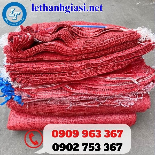 nơi bán giá  rẻ bao tải lưới đỏ 50kg đựng hàng nông sản các loại  nơi bán giá  rẻ bao tải lưới đỏ 50kg đựng hàng nông sản các loại