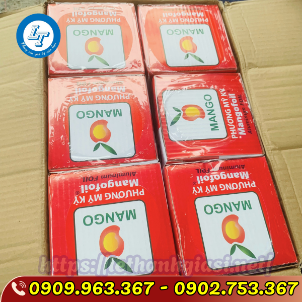 BỎ SỈ GIẤY BẠC NƯỚNG 4KG THÙNG 6 CUỘN giấy bạc nướng giá rẻ