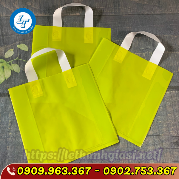 TÚI QUAI ÉP ĐỦ MÀU TÚI QUAI ÉP XANH CỐM