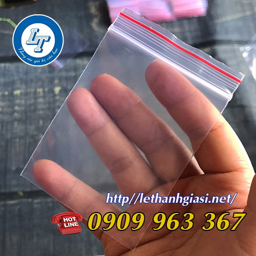 NƠI BÁN SỈ TÚI ZIP CHỈ ĐỎ ĐA KÍCH THƯỚC túi zip chỉ đỏ