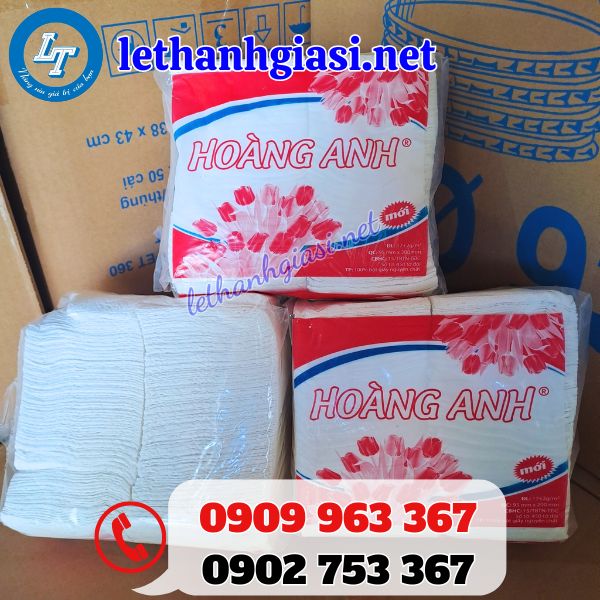 nơi lấy sỉ giá rẻ khăn giấy rút hoàng anh tại tphcm