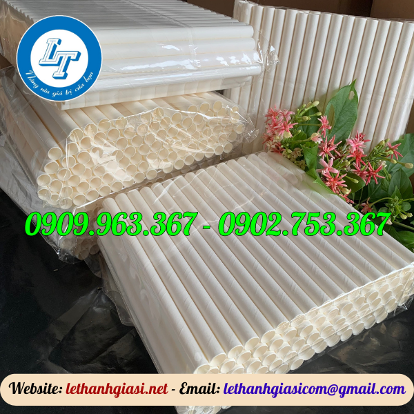 ỐNG HÚT GIẤY MÀU TRẮNG Ở ĐÂU BÁN GIÁ RẺ? ống hút giấy màu trắng