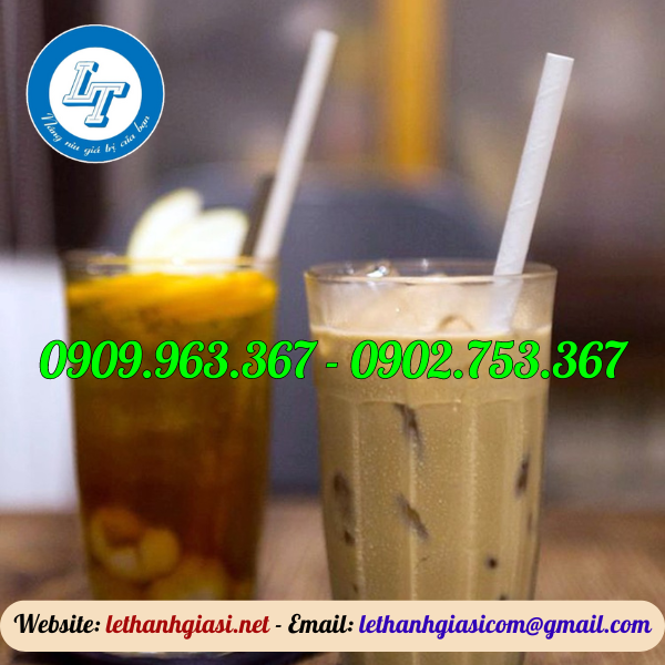 ỐNG HÚT GIẤY MÀU TRẮNG Ở ĐÂU BÁN GIÁ RẺ? ống hút giấy cà phê