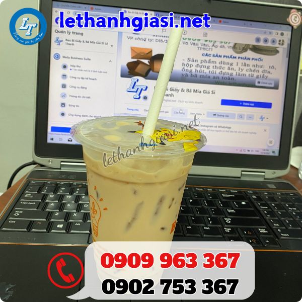 ống hút giấy trà sữa phi 12 giá sỉ cực rẻ