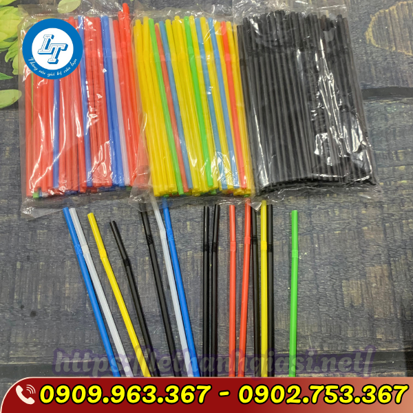 ỐNG HÚT NHỰA CONG ĐỦ MÀU GIÁ BỎ SỈ ốNG HúT NHựa NHIều Màu