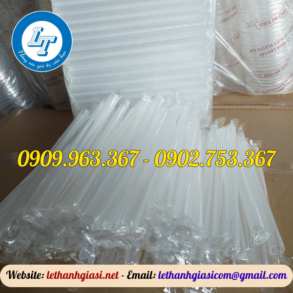 LẤY SỈ ỐNG HÚT TRÀ SỮA GIÁ TỐT CHO ĐẠI LÝ ống hút trà sữa bọc màng
