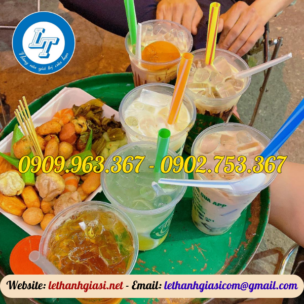 LẤY SỈ ỐNG HÚT TRÀ SỮA GIÁ TỐT CHO ĐẠI LÝ ống hút trà sữa