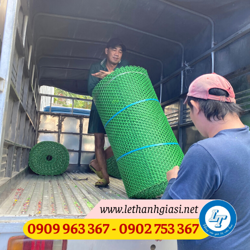 Phân phối lưới nhựa mắt cáo giá rẻ nhất TPHCM lưới nhựa mắt cáo màu xanh khổ 1m