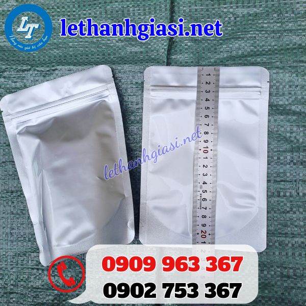 phân phối sỉ lẻ túi zip 2 mặt bạc chất lượng vượt trội
