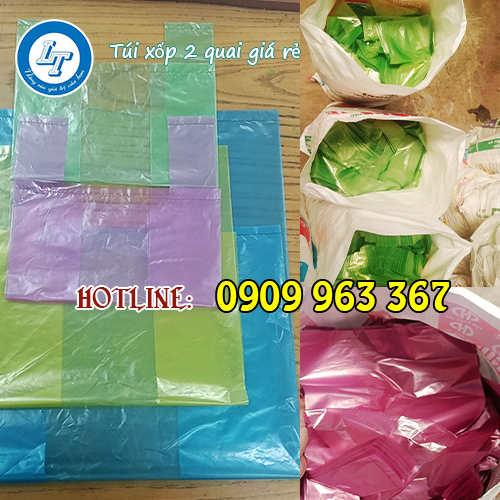 CUNG CẤP TÚI XỐP 2 QUAI GIÁ RẺ CHO ĐẠI LÝ túi xốp
