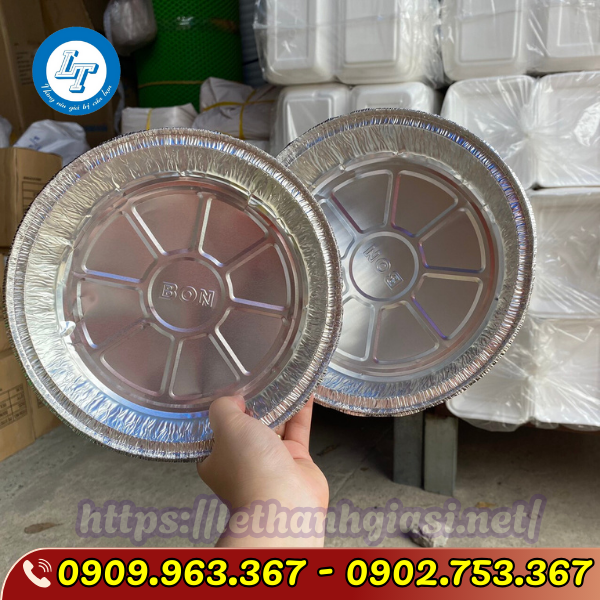 HỘP GIẤY BẠC GIỮ NHIỆT ĐỰNG THỰC PHẨM KHUÔN GIẤY BẠC TRÒN