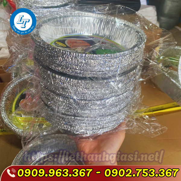 HỘP GIẤY BẠC GIỮ NHIỆT ĐỰNG THỰC PHẨM KHUÔN GIẤY BẠC TRÒN