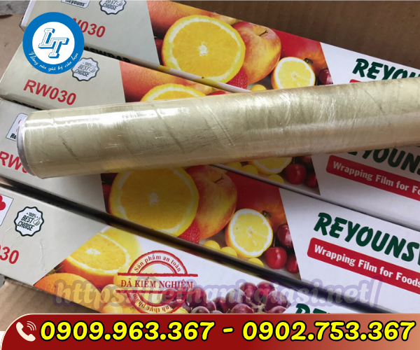 SỈ RẺ MÀNG BỌC THỰC PHẨM CUỘN NHỎ DÙNG TRONG GIA ĐÌNH MÀNG BỌC THỰC PHẨM CUỘN NHỎ REYOUNS