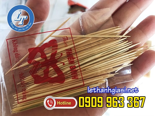 MUA SỈ TĂM TRE TIỆT TRÙNG LỐC 10 GÓI Ở ĐÂU GIÁ TỐT tăm tre Thiên bình