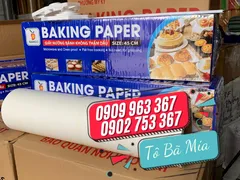Mua giấy nến nướng bánh cuộn to giá sỉ