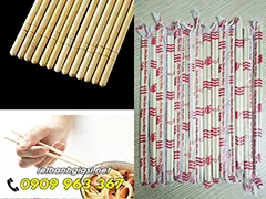 SẢN XUẤT ĐŨA TRE DÙNG MỘT LẦN CHẤT LƯỢNG