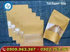 TÚI ZIP GIẤY ĐỰNG THỰC PHẨM GIÁ SỈ