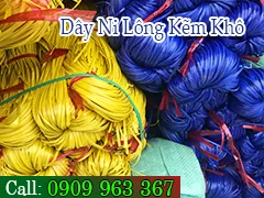 DÂY NI LÔNG KẼM KHÔ CỨNG NHIỀU MÀU GIÁ SỈ CHO ĐẠI LÝ