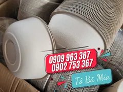 Sỉ rẻ tô bã mía có nắp dùng 1 lần tại TPHCM