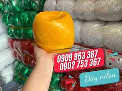 Bán dây nilon nem cuộn 100g nhiều màu giá sỉ tốt