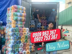 Giá sỉ dây nilon nem cuộn trộn màu tại xưởng