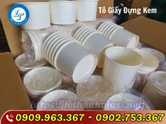 MUA TÔ GIẤY NHỎ ĐỰNG KEM Ở ĐÂU GIÁ RẺ?